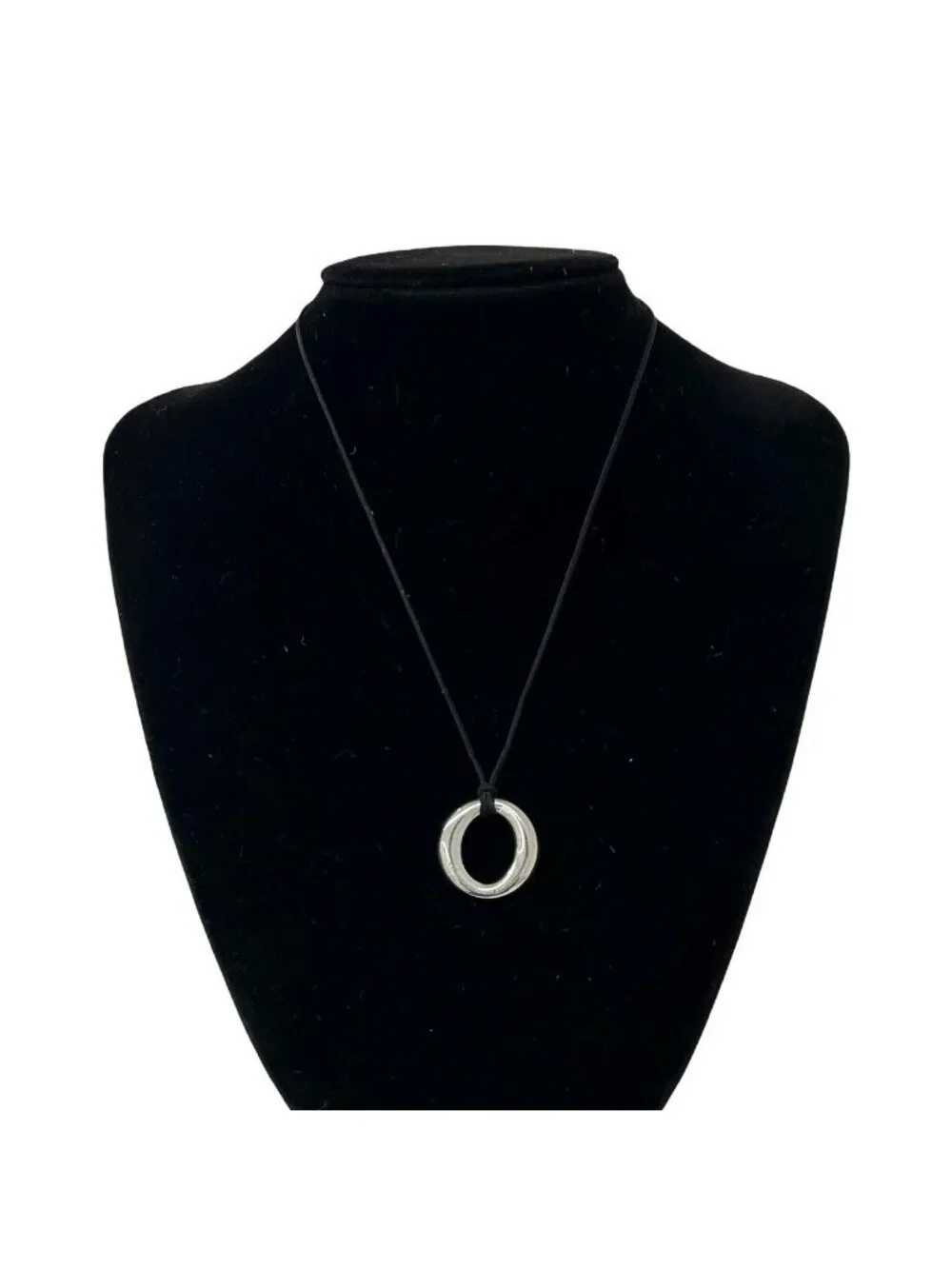 Tiffany & Co Sevillana Necklace 925 Sterling Silver Pendant Choker Accessory